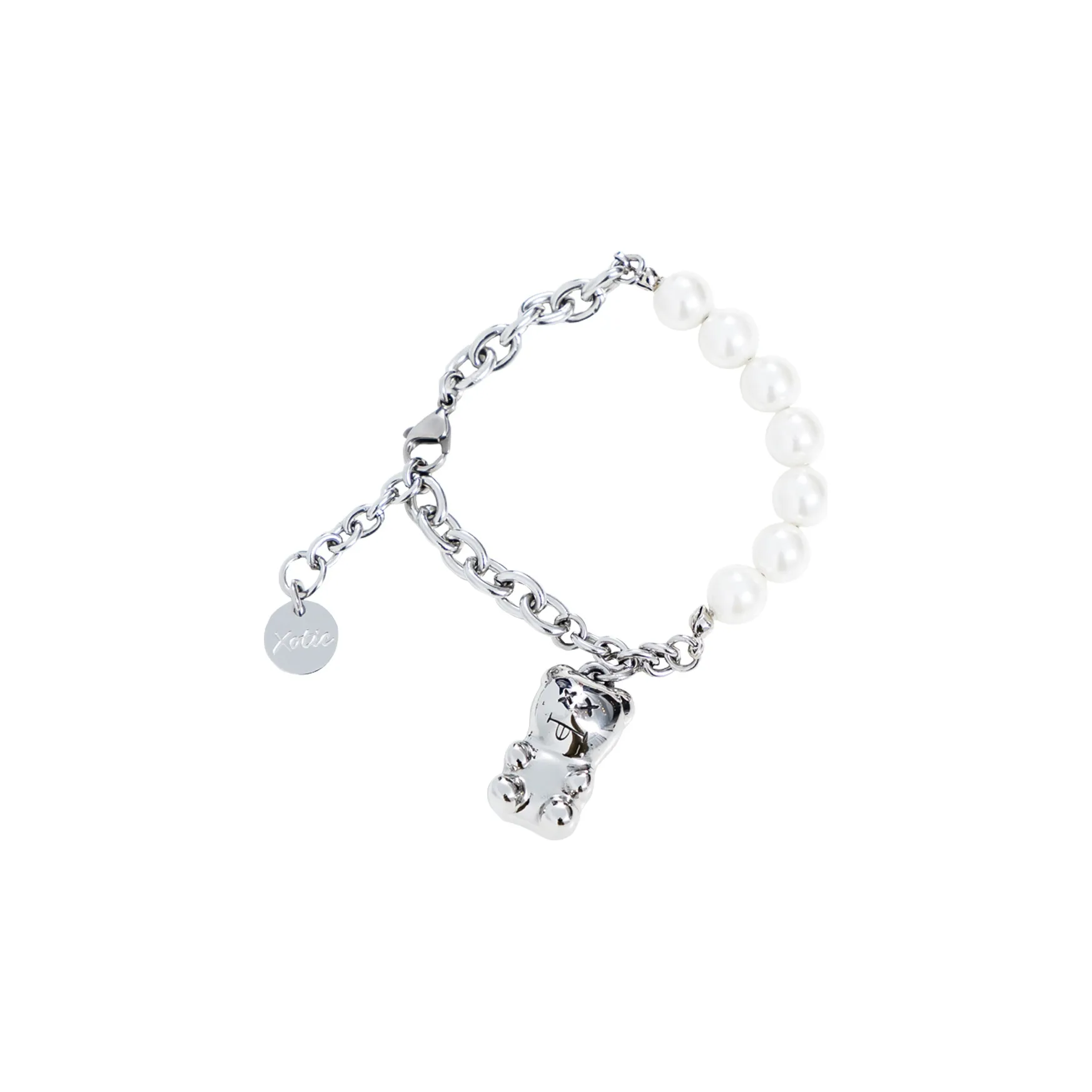 Xotic Нержавеющая сталь Браслеты Серебряный Унисекс