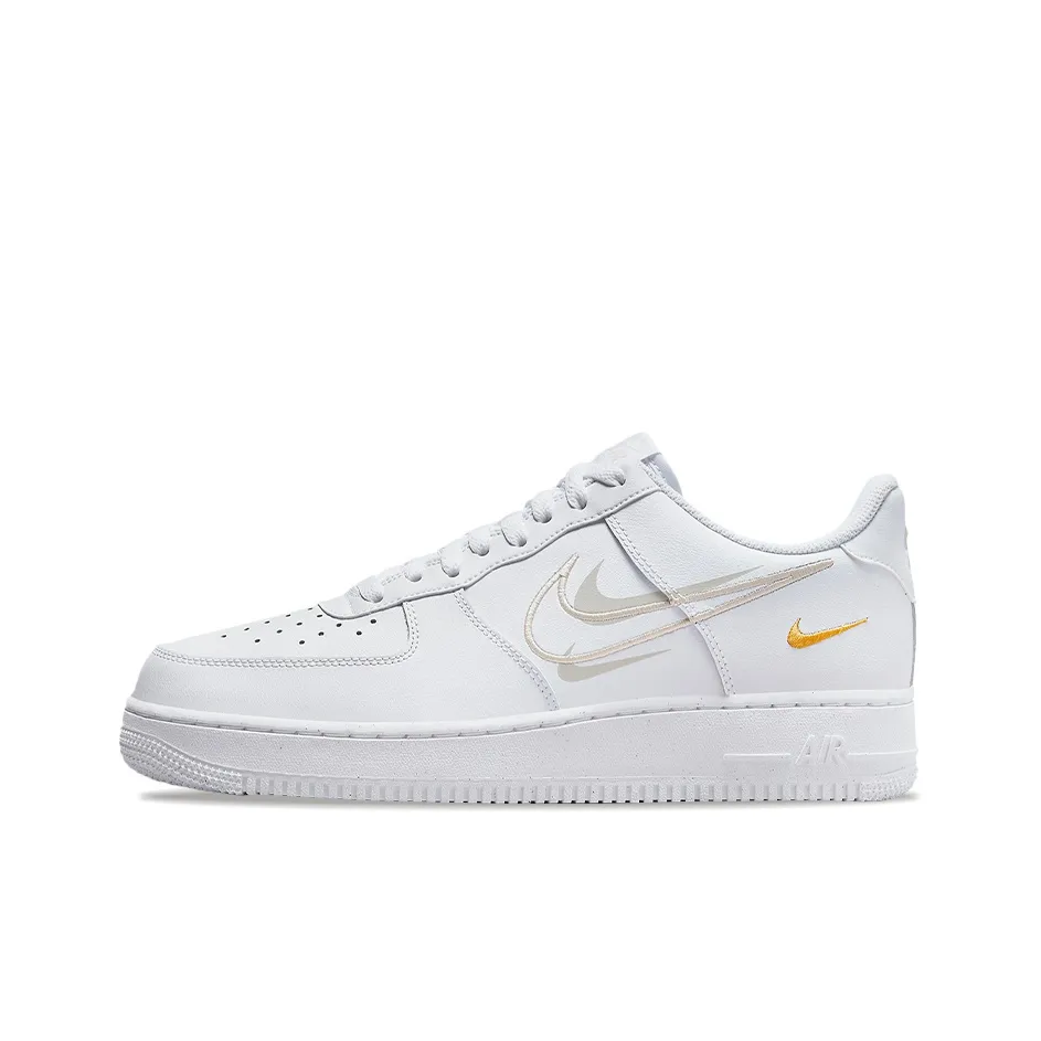 Nike Air Force 1 Low Multi Swoosh White Yellow