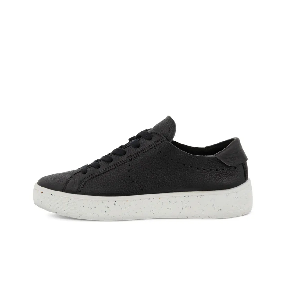 Ecco Street Tray Stylish Skateboarding Shoes Women's Black