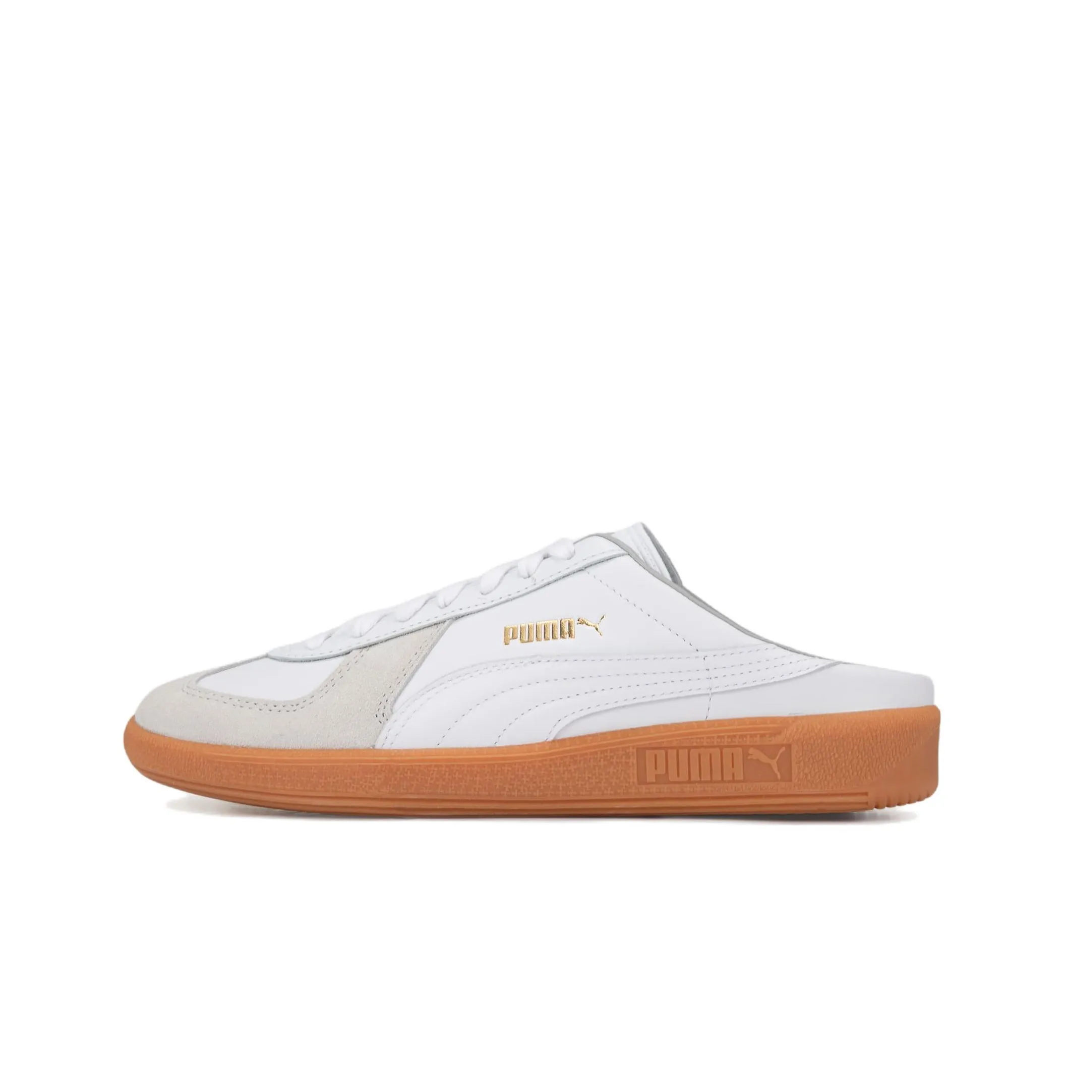PUMA Army Trainer Mule 'Gray White Brown'