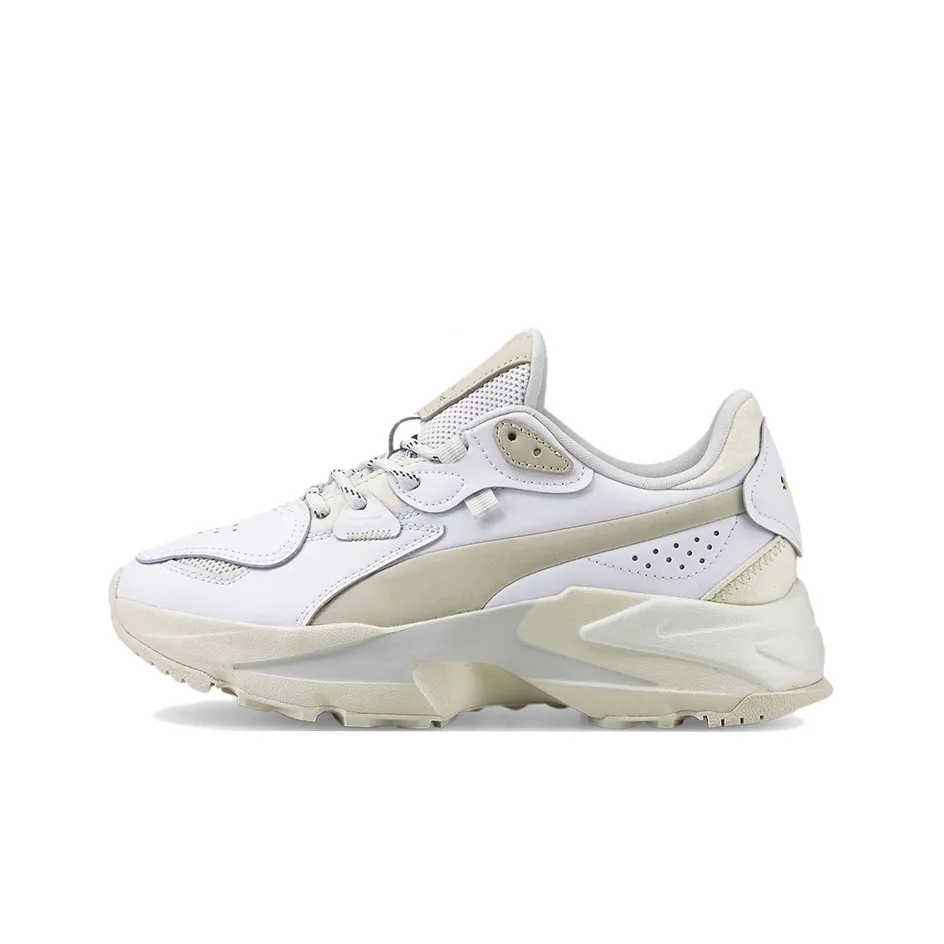 PUMA Мода Warriors Low Топ Кэжуал Женские Белые