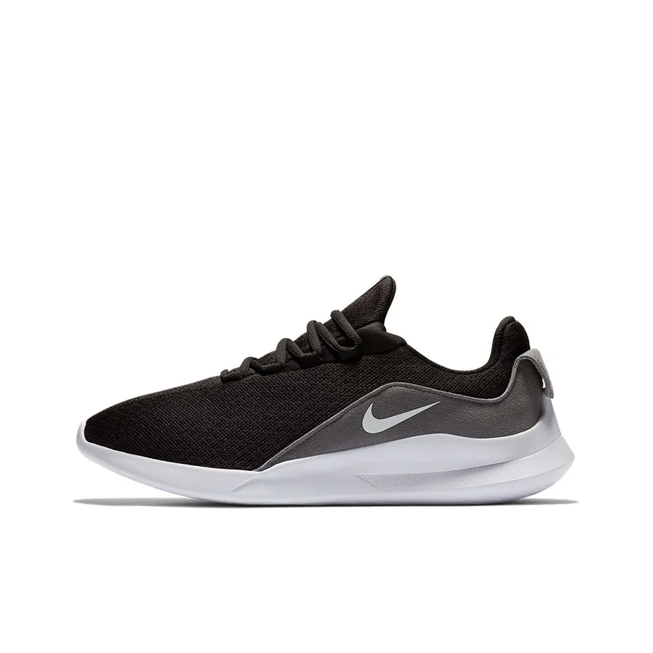 Nike Viale Shock Absorbers Slip-resistant Abrasion-resistant Low Top Casual Men's Black Gray Найк Viale Shock Absorbers Противоскользящий Устойчивый к истиранию Низкий Топ Повседневный Мужской Черный Серый