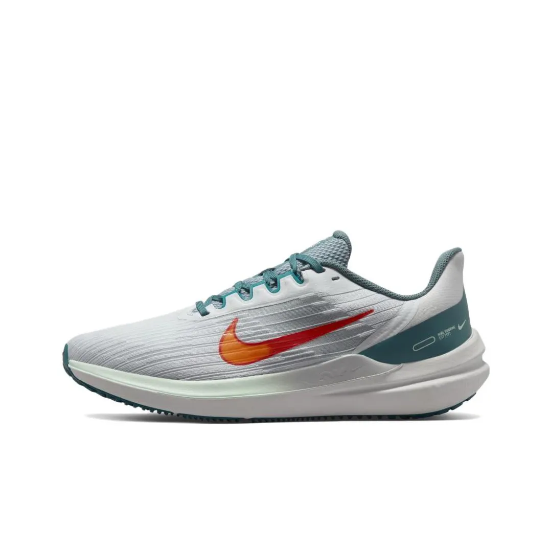 Nike Winflo 9 Low Топ Повседневные Беговые Кроссовки Мужские Серый Синий