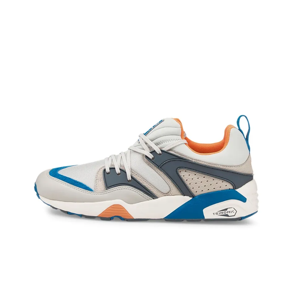 PUMA Blaze Of Glory Ретро Низкий Топ Casual Унисекс Серый Синий Оранжевый