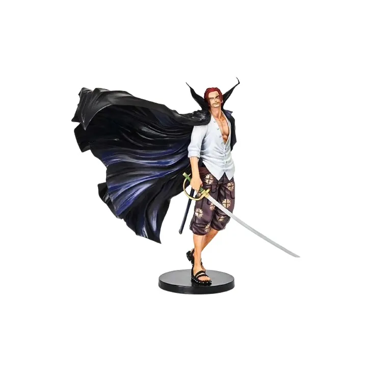 BANPRESTO Shanks Glass Factory One Piece One Piece The Final Battle Red Hair 20cm Scale Figures