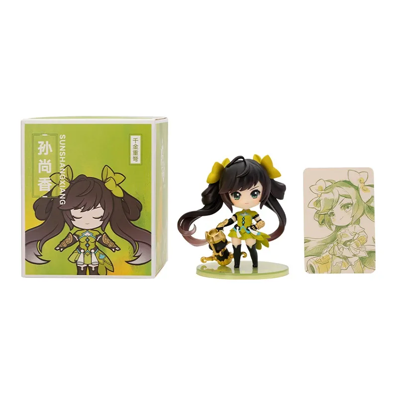 Honor of Kings Солнце Shangxiang Размер Сестра Прибывает Тысячная Золотая Тяжелая Арбалет Чиби Фигурки