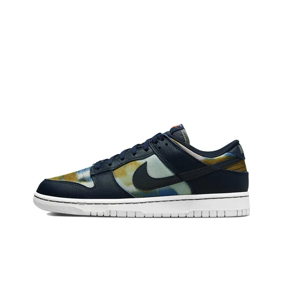 Nike Dunk Skateboard Shoes Men Low Top Blue