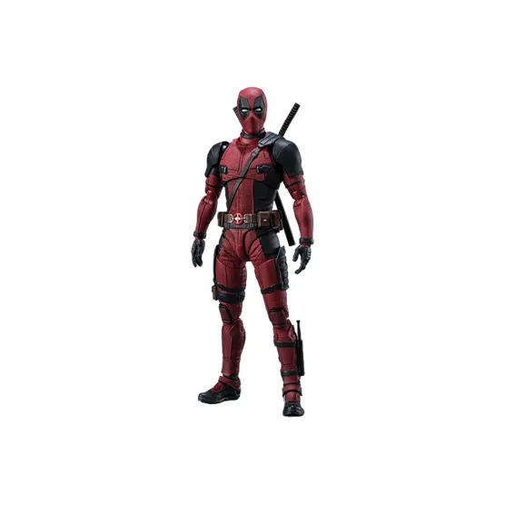 BANDAI S.H.Figuarts Marvel Deadpool Figure Red