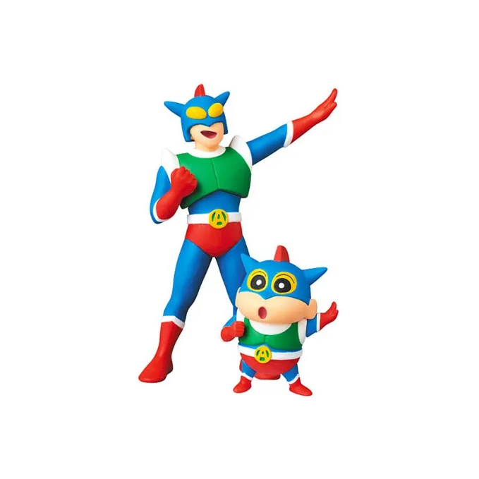 Medicom Toy Action Kamen Masked Superman, Crayon Shin Chan Scale Figures