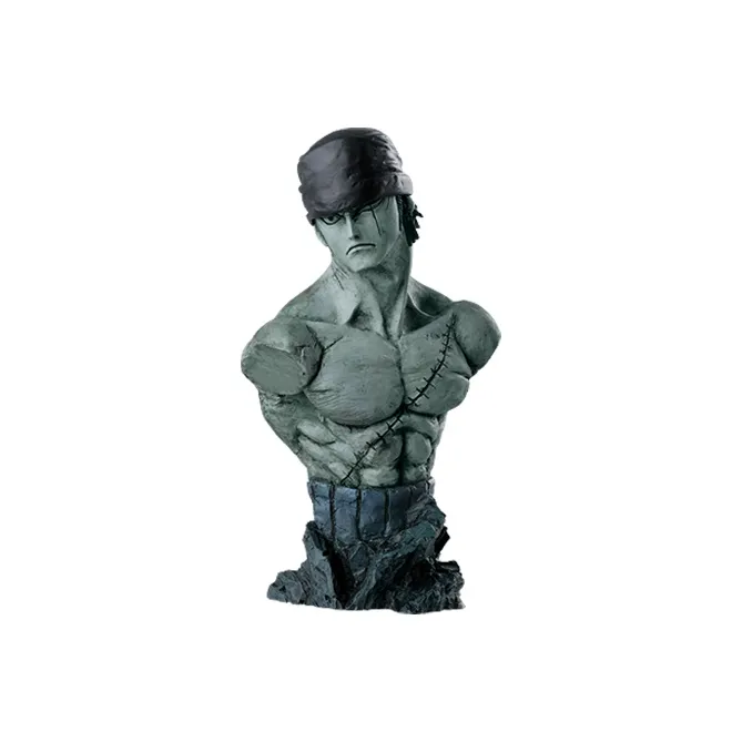 BANPRESTO Roronoa Zoro Glasses Factory Bust Sculpture Stylist X Photographer Special Version Scale Figures 16cm