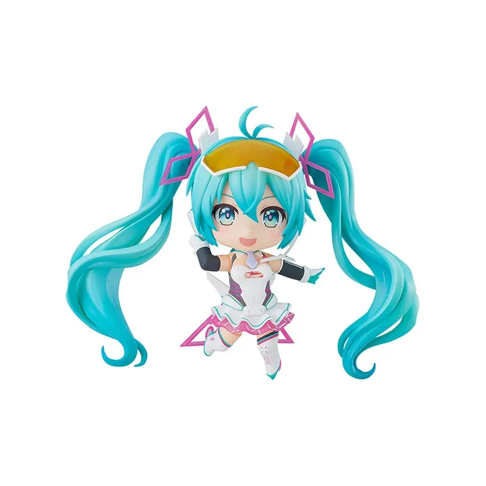 GSC Hatsune Miku Racing Miku 2021 Ver. GT Project с подложкой фигурка Chibi 10 см