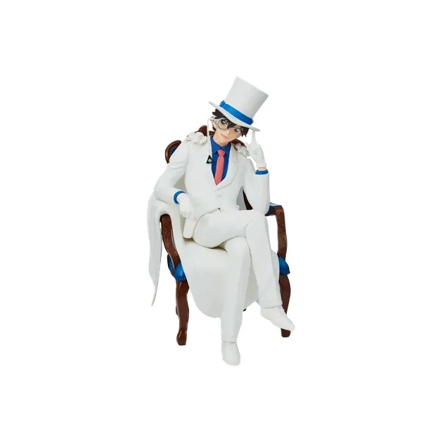 SEGA Kaito Kid Detective Conan Case Closed Chair Ver. Bonus Gifts 14cm
