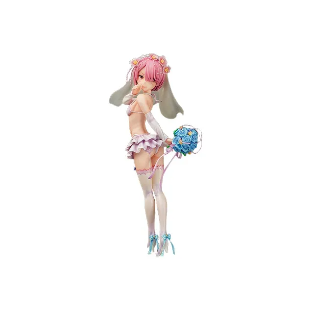 Phat！ Ram Phat! Zero Starting Life In Another World, Wedding Dress Ver., With Base 22cm Scale Figures