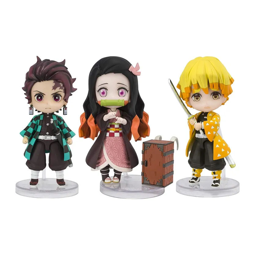 BANDAI Tanjiro Kamado Bandai, Demon Slayer Kimetsu No Yaiba Figurarts Mini Scale Figures