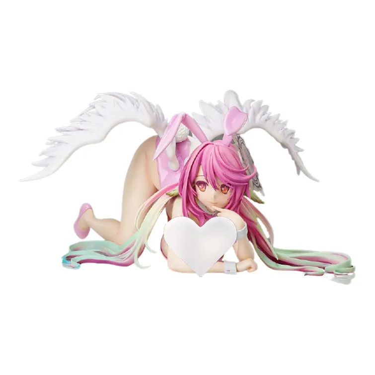 FREEing No Game No Life, Jibril, Bare Leg Bunny Girl Ver. Scale Figures 30cm