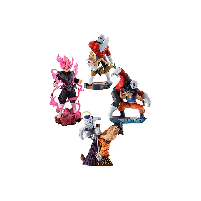 MegaHouse Dragon Ball Characters Dragon Ball Super Dracap Super Resurrection Chapter Full Set 4 Pcs Scale Figures 8.5cm