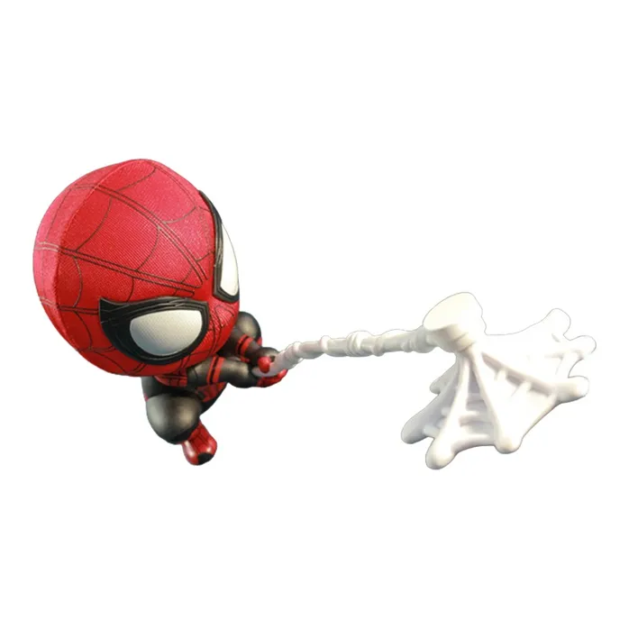 Hot Toys Spider Man Cosb915 Возвращение Героя Веб Карабкающая Версия 8 см Фигурка в стиле Chibi
