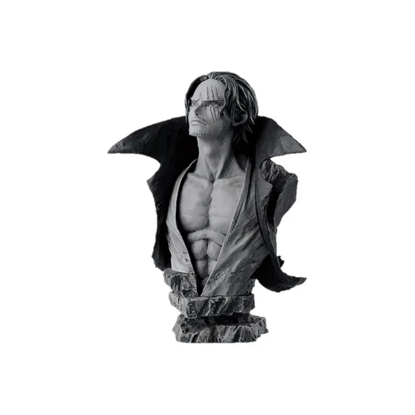 BANPRESTO One Piece Stylist X Photographer Red Haired Shanks Bust Statue Original Statues 16cm