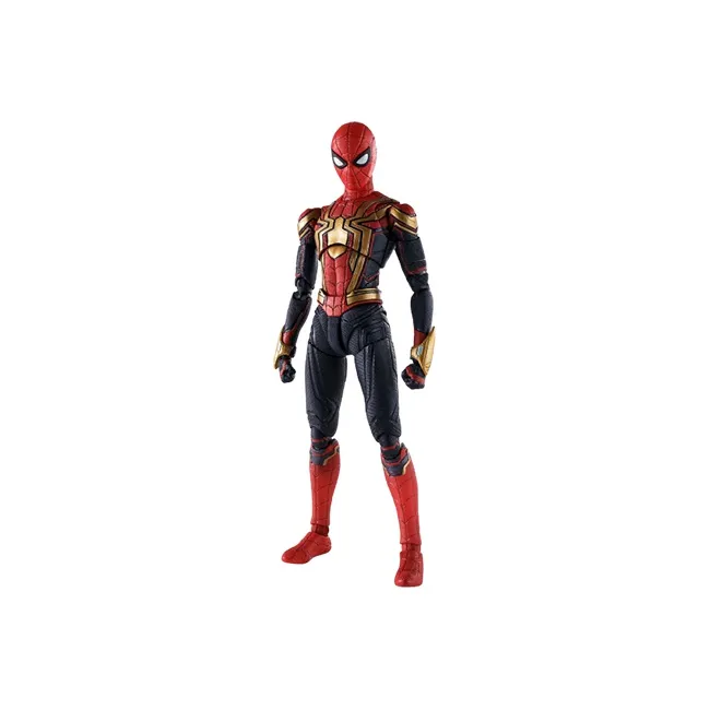 BANDAI Spider Man S.H.Figuarts Hero No Return, Integrated Battle Armor Scale Figures 15cm