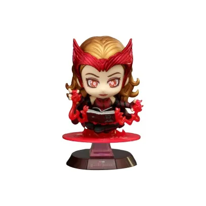Hot Toys Scarlet Witch Wanda Vision, Book Of Darkness Chibi Figures