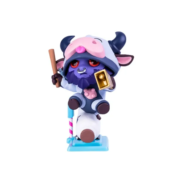 LEAGUE OF LEGENDS Alistar, The Minotaur LOL League Of Legends, Maista, Ochre, Bell Cow 12.5cm Chibi Figures
