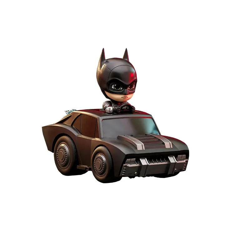 Hot Toys Бэтмен COSBABY 2022 Фильм Бэтмобиль Набор фигурок в стиле Chibi 12,5 см