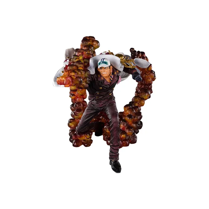 BANDAI Figuarts Zero One Piece The Three Admirals Sakazuki Akainu Action Figure Burgundy