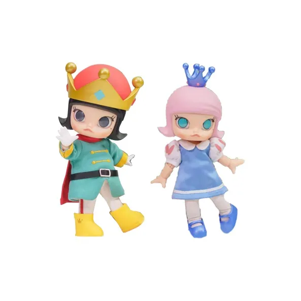 POP MART Коллаборация Edición Молли Деревянная Лошадь Bjd Куклы BJD 10 см