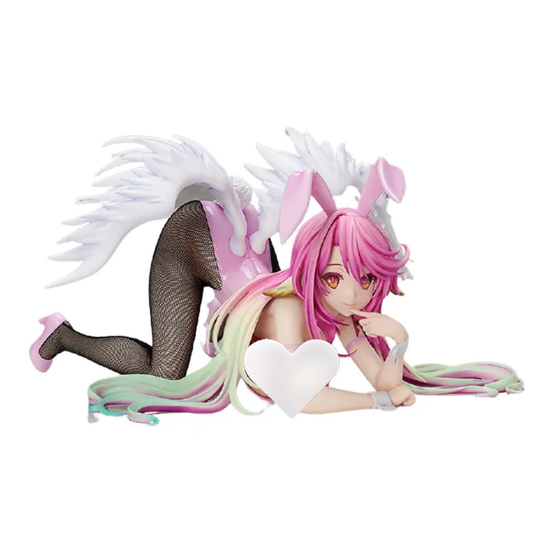 FREEing 1 4 B Style No Game No Life, Jibril, Bunny Girl Ver. Scale Figures 30cm