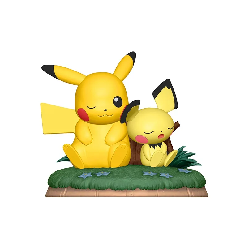 BANPRESTO Pikachu Glass Factory Pokémon Relaxation Time Pichu Bonus Gift Scale Figures