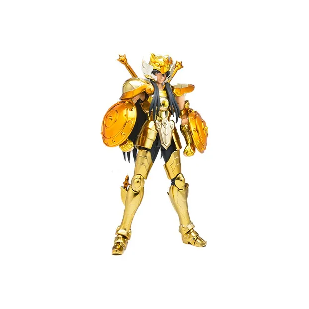BANDAI Shiryu Bandai Myth Of The Saint Armor EX Gold Saint Seiya Libra Scale Action Figure 17cm Scale Figures