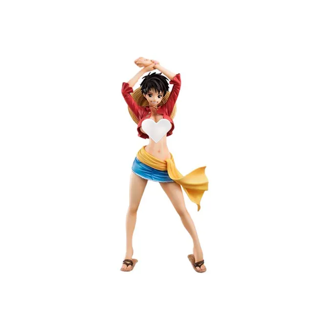 MegaHouse Monkey D. Luffy Excellente Model One Piece Femelle Scale Figures 21cm