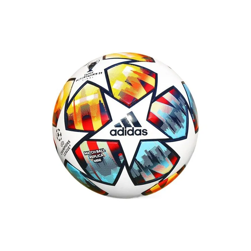 adidas harden Size 1 Soccer PU Seamless Thermal bonding Unisex White/Yellow/Blue/Red