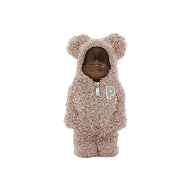 BE@RBRICK x GELATO PIQUE Pajamas Bear 400% Trendy Figures Brown 400% 28cm