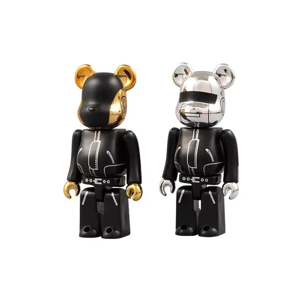 BE@RBRICK DAFT PUNK Stupid Панк Pyramid BATTLE 2 шт Набор Прозрачный Слепой Бокс на Карточке 100%