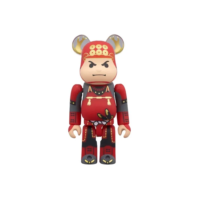 BE@RBRICK Самурай из эпохи войн Кацуширо Тадакэ прозрачный слепой бокс на карточке 100%