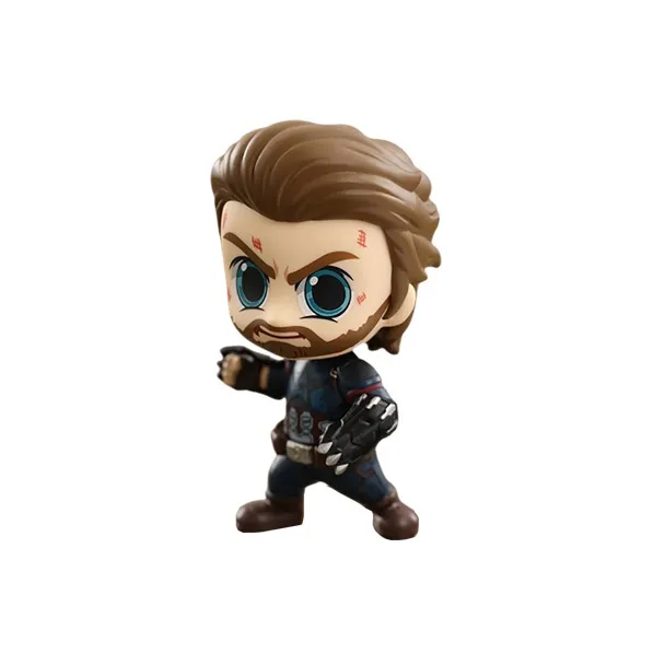 Hot Toys Captain America Cosb429 Фигурки в стиле Chibi из фильма "Мстители 3"