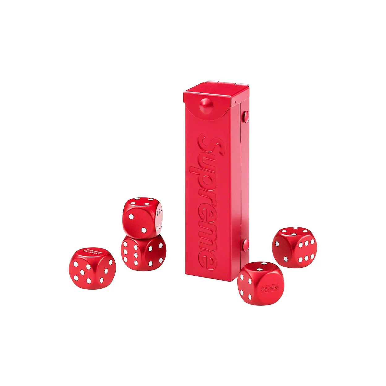 Supreme 21SS Алюминиевый Кубик Набор Красный Trend Based Products