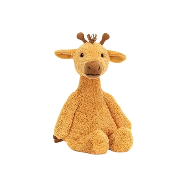 JELLYCAT Jungle Animal Collection Мягкий Жираф Кукла Плюшевая Кукла 32 см Длина Тела