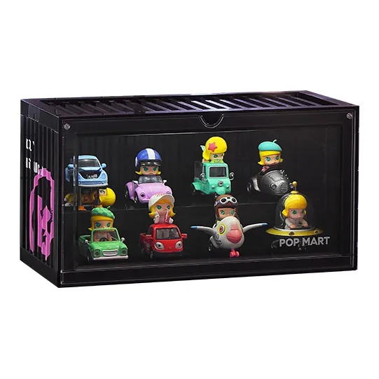 POP MART Magic Kaká Collection MOLLY Container Figure Luminous Display Case Model Accessories