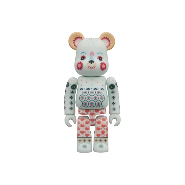 BE@RBRICK KLAUS HAAPANIEMI Klaus Haapaniemi Белый медведь Белый медведь Прозрачный Слепой бокс на карточке 100%