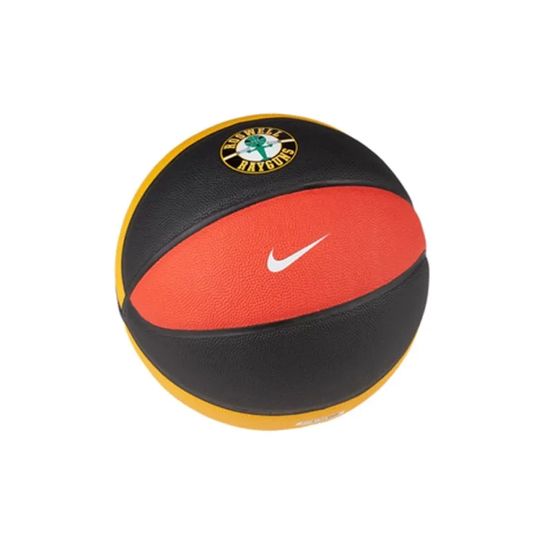 Nike PU Basketball Black Orange Yellow Size 7 Ball Training Unisex