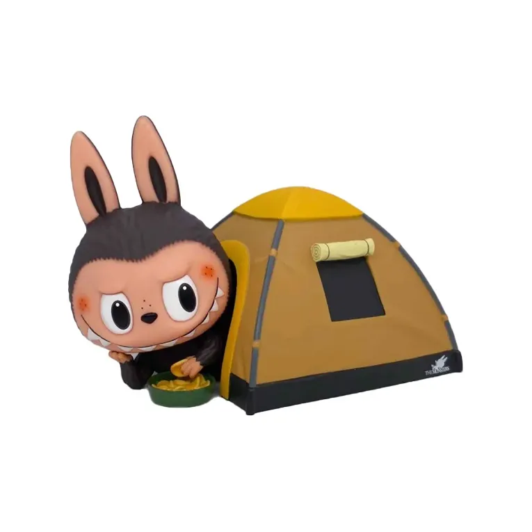 POP MART THE MONSTERS LABUBU CAMPING, Коллекционная Фигурка, Версия STS
