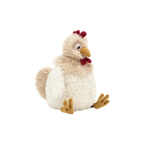 JELLYCAT Farm Animal Collection Whitney Chick Куклы Плюшевая кукла 35 см Длина тела