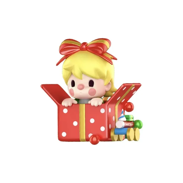 POP MART Коллаборация Edición Little Sweet Bean Sweet Bean Mystery Подарочный набор Модные Фигурки