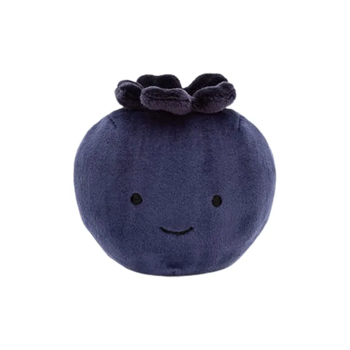 JELLYCAT Interesting Food Фрукты DELICIOUS Черника Куклы Плюшевая кукла 10 см Высота