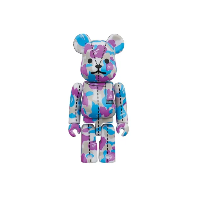 BE@RBRICK x BAPE CAMO Камуфляж 2 Сюрприз Коробка Один Mystery Коробка Целая Коробка 24 Шт