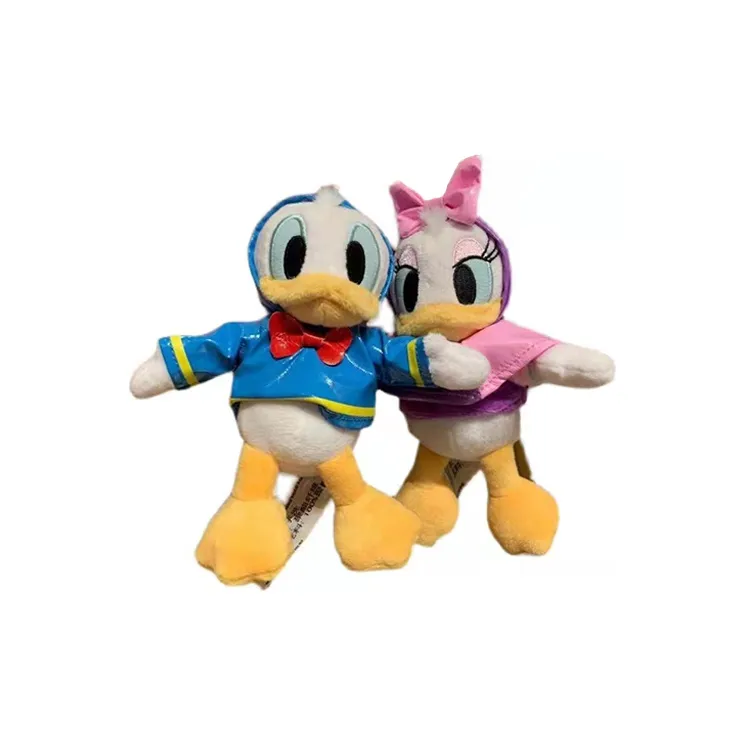 Disney Donald Duck Daisy Утка Raincoat Collection DONALD And Daisy Куклы Плюшевый Подвеска Трубы High Шанхайский Дисней