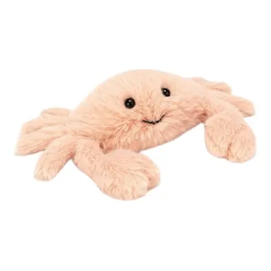 JELLYCAT Fluffy Crab Stuffed Animal
