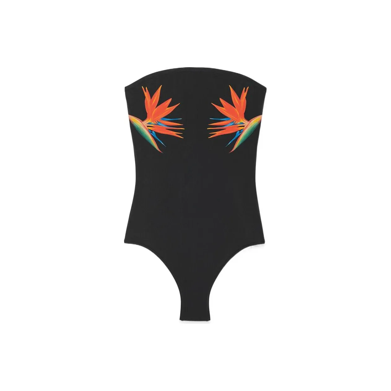 SAINT LAURENT SS22 One piece Swimsuit Women's Black